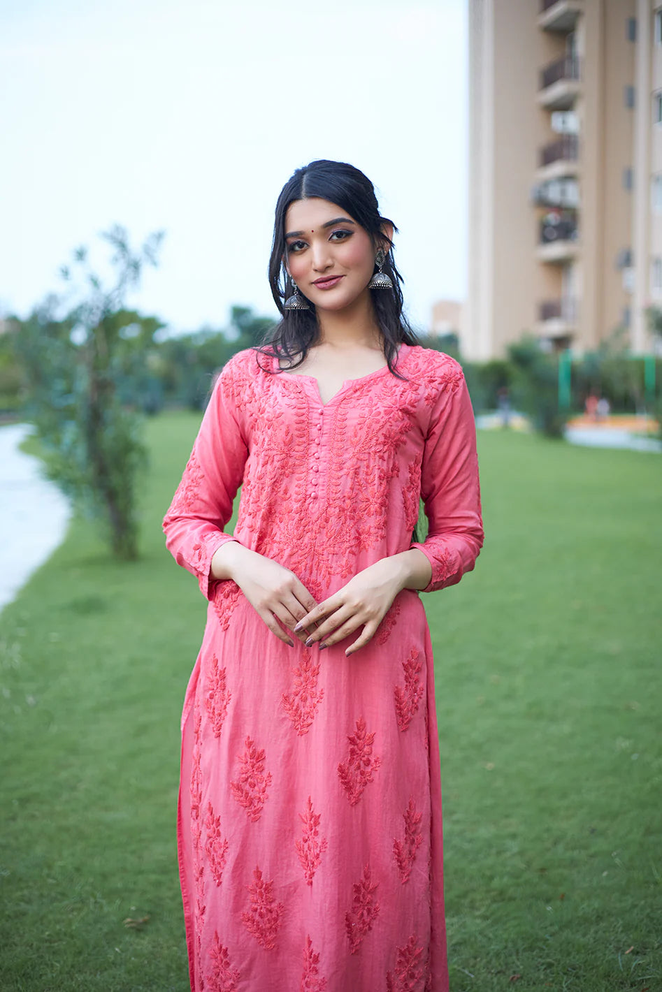 LabelChikankari’s Elegant Modal Cotton Co-ord Set